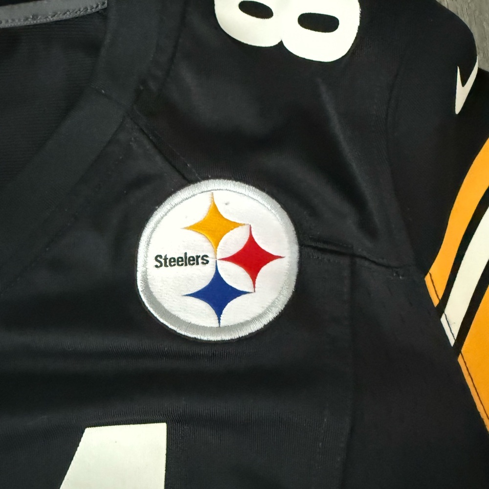 NIKE NFL Boy's #84 Brown Steelers Jersey Size L - Picture 3 of 5